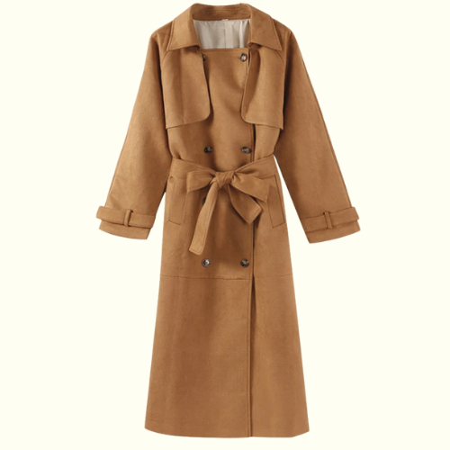 Sandie Suede Trench