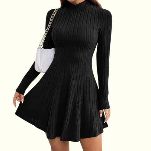 Viral Harper Fit and Flare Mini Dress